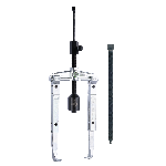 2-arm universal puller with extended puller hook a...