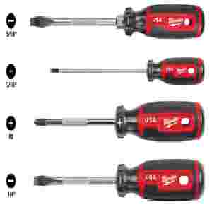 4PC Cushion Grip Screwdriver Set (USA)