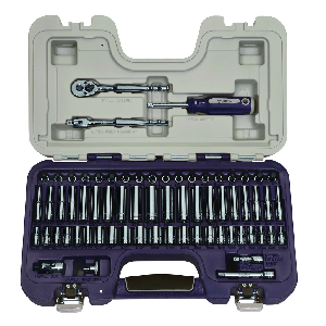 67 pc 1/4" Drive Socket and Drive Tool Set