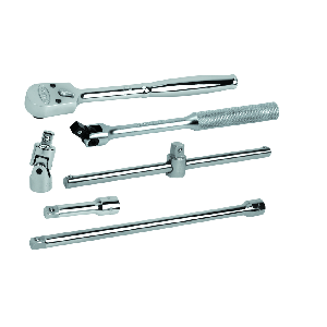 6 pc 3/8" Drive Ratchet and Drive Tool Set