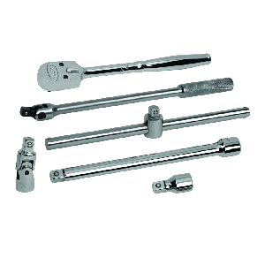 6 pc 1/2" Drive Rachet and Drive Tool Set