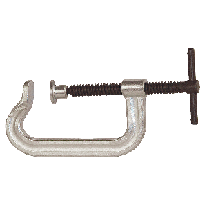 C-screw clamps, all steel 200 x 90 mm
