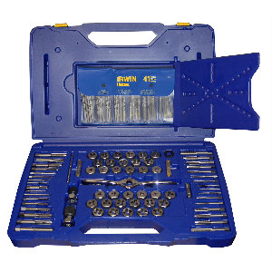 Hanson 116 PIECE TAP/DIE/DRILL DELUXE SET w/PTS HANDLE Hanson 116 PIECE TAP/DIE/DRILL DELUXE SET w/PTS HANDLE