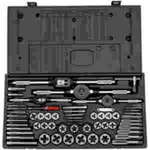 Tap and Die Set, Metric, 58 Piece