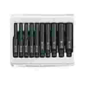 1/4 In Dr Impact Socket Set, 10 Piece, 6 Pt, Deep ...