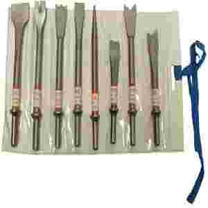Economy Pneumatic Chisel Combination Pack - 8 Piec...