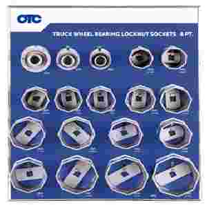 OTC 9851 8-Pt Truck Wheel Bearing Locknut Sockets ...