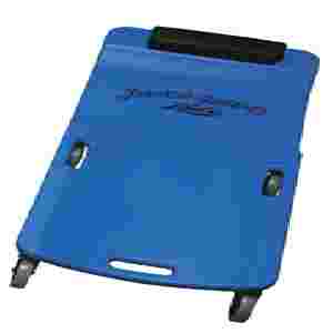 Large Wheel Plastic Creeper - Blue