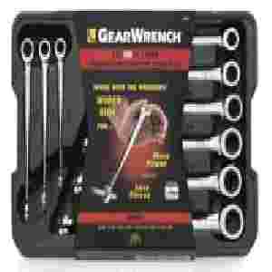 GearWrench X-Beam SAE Ratcheting Combination Wrenc...