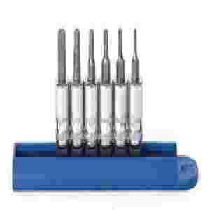 1/4 In Drive Metric Hex Bit Socket Set - 6-Pc...