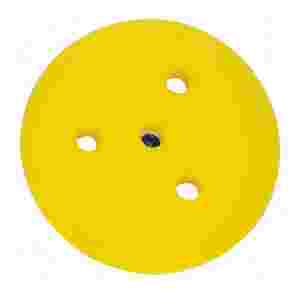 Yellow Light Cut Foam Buffing Pad - 9 In w/ 1 1/2 In Pile