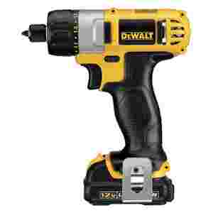 12V MAX 1/4 Inch Cordless Screwdriver Kit