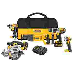 20V MAX Lithium Ion 5-Tool Combo Kit 3.0Ah