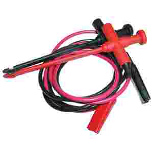 Alligator Clamp Insulation Piercing Test Hook - Red/Black 36 In