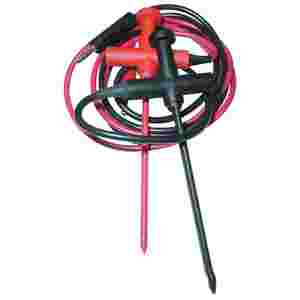 Banana Plug Insulation Piercing Test Hook - Red /