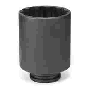 1-1/2" Drive x 3-3/8" Deep - 12 Point Impact Socket