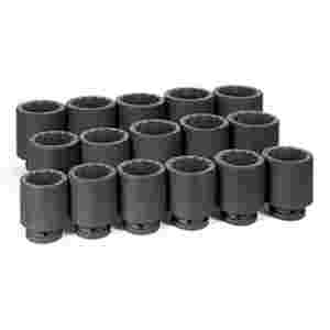 1 Inch Drive Deep Length Fractional SAE 12 Pt Impa...