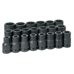 1 Inch Drive Deep Length Fractional SAE 12 Pt Impa...