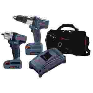20V IQv20 Cordless Combo Drill 3/8 Impact Wrench Kit