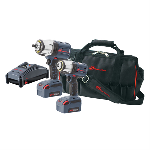 Ingersoll Rand 20V Cordless Impact Wrench Combo Ki...