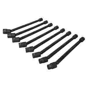 8pc Metric Impact Swivel Extension Socket Set