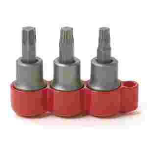 3/8 In Dr Brake Caliper Torx(R) Bit Socket Set - 3 Pc