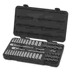 GearWrench 57-Pc SAE/Metric 3/8" Drive Socket Set