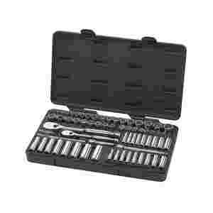 1/4 In and 3/8 In Dr SAE/Metric Super Socket Set -...
