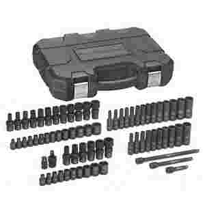 71 Pc 1/4" Drive 6 Point Standard & Deep Universal Impact set
