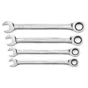 Fractional SAE Ratcheting Gearwrench Set 4 Pc