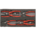Knipex Circlip Snap Ring Plier Set with Foam Tray