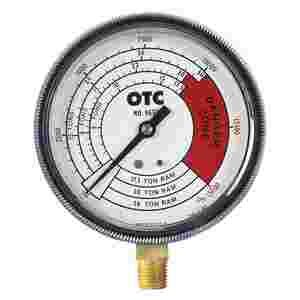 HYD Pressure and Tonnage Gauge - 4 Scales 0 to 50 Ton