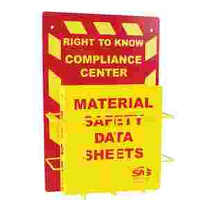 MSDS COMPLIANCE CENTER- WALL MOUNT