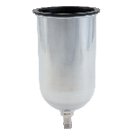 34 oz Polished Aluminum Gravity Feed Cup