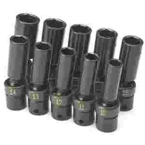 3/8 In Drive 6 Pt Deep Swivel Universal Flex Metri...