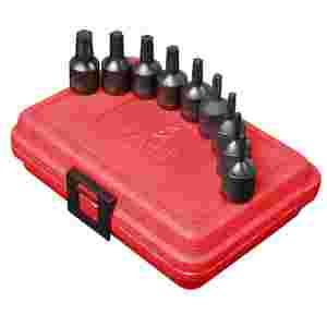 3/8" Drive 9 Piece Internal Torx Impact Driver Set...