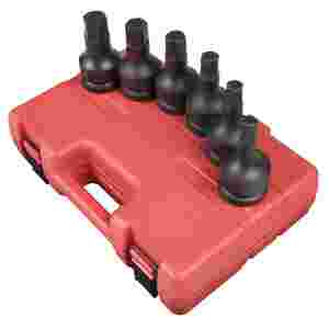 1 In Drive Metric Impact Hex Driver Set - 6-Pc