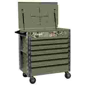 Premium Full Drawer Service Cart - CAMO