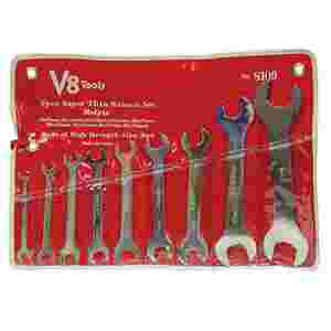 Super Thin Metric Wrench Set - 9-Pc