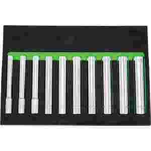 10 PC 3/8'' DR. EXTRA DEEP 6PT SOCKET SET (10 - 19...