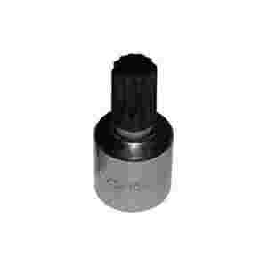 10mm Hex bit, Chrome 1/2” sq.dr. bit holder