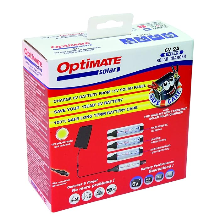 OPTIMATE SOLAR 4STEP CNTRLR 6V