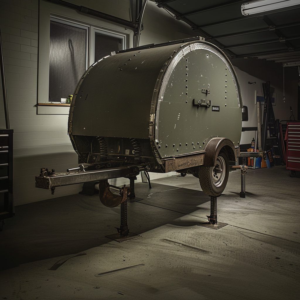 Trailer Axle Over or Under the Leaf Springs? A Technician’s Guide to Height, Camber, and Safe Conversions