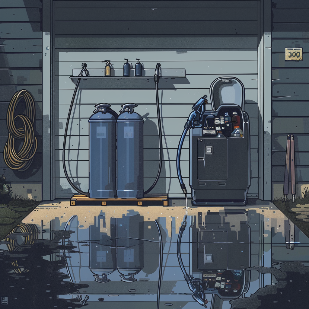 Build a Wall‑Mounted Pressure Washer and DI Water Station in Your Garage