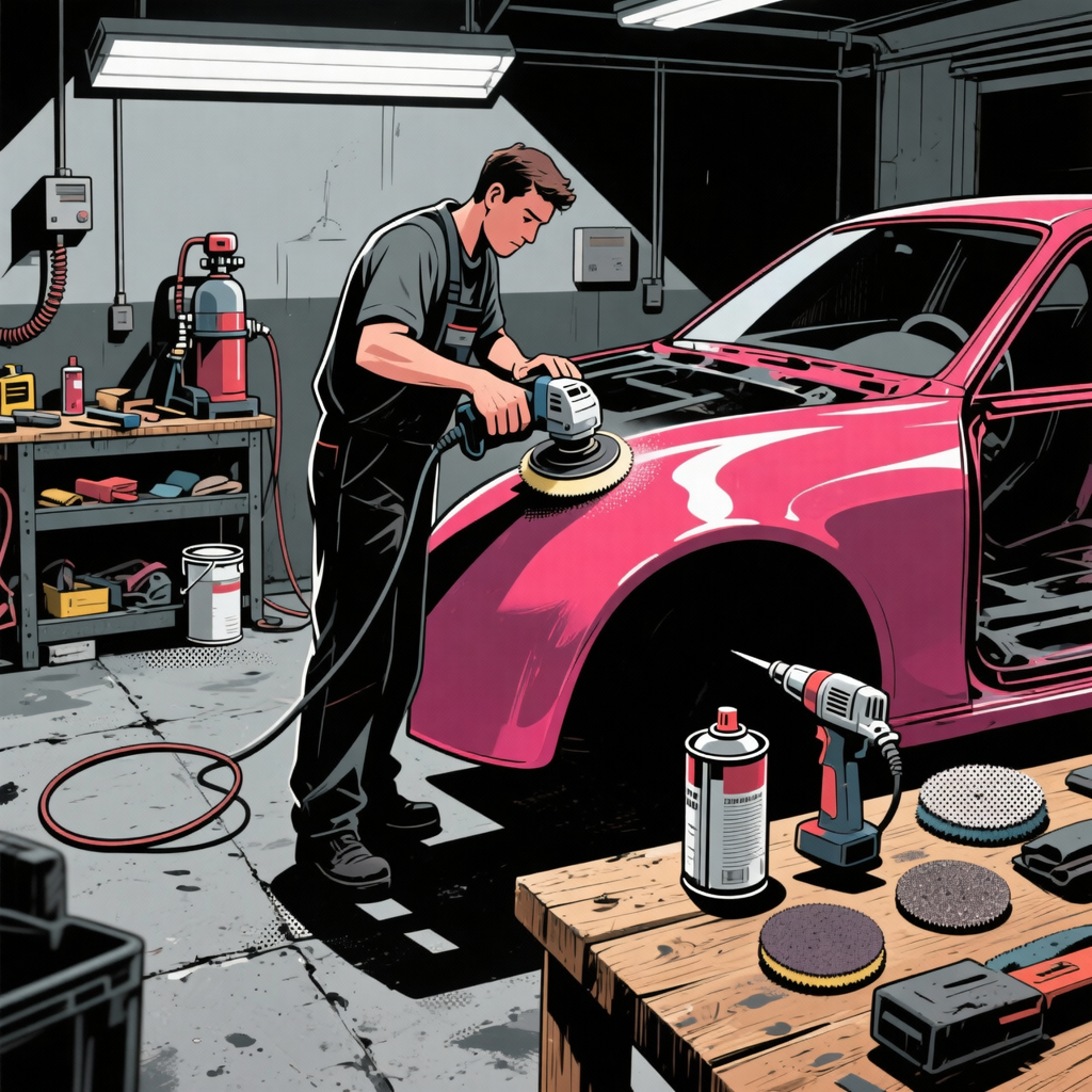 Mastering Auto Body Repainting: Technician’s Guide
