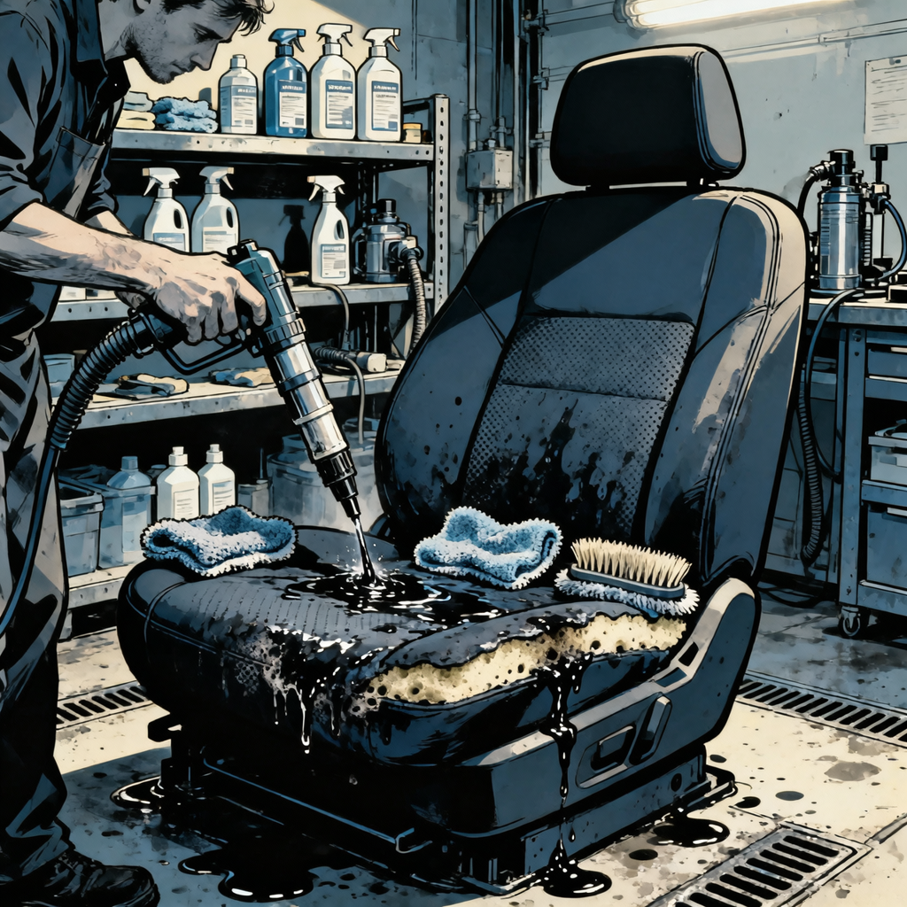 How to Clean Bodily Fluids from Car Upholstery: A Technicians Guide