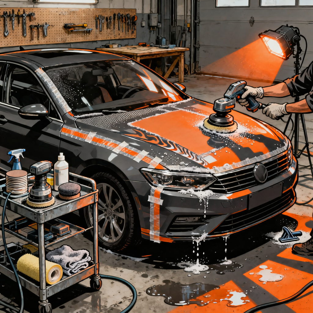Orange Peel in Factory Paint: Diagnose, Decide, and Correct Safely