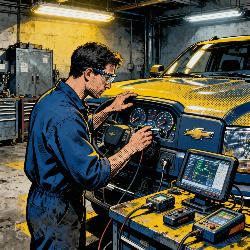 High‑Mileage GM Truck and SUV Reliability: A Technician’s Guide to Dash Lights, TPMS, EVAP, Airbag Sensors, and Powertrain Longevity