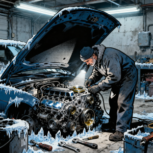Cold-Start Oil Blowouts: Diagnosing Sudden Oil Loss in Extreme Weather