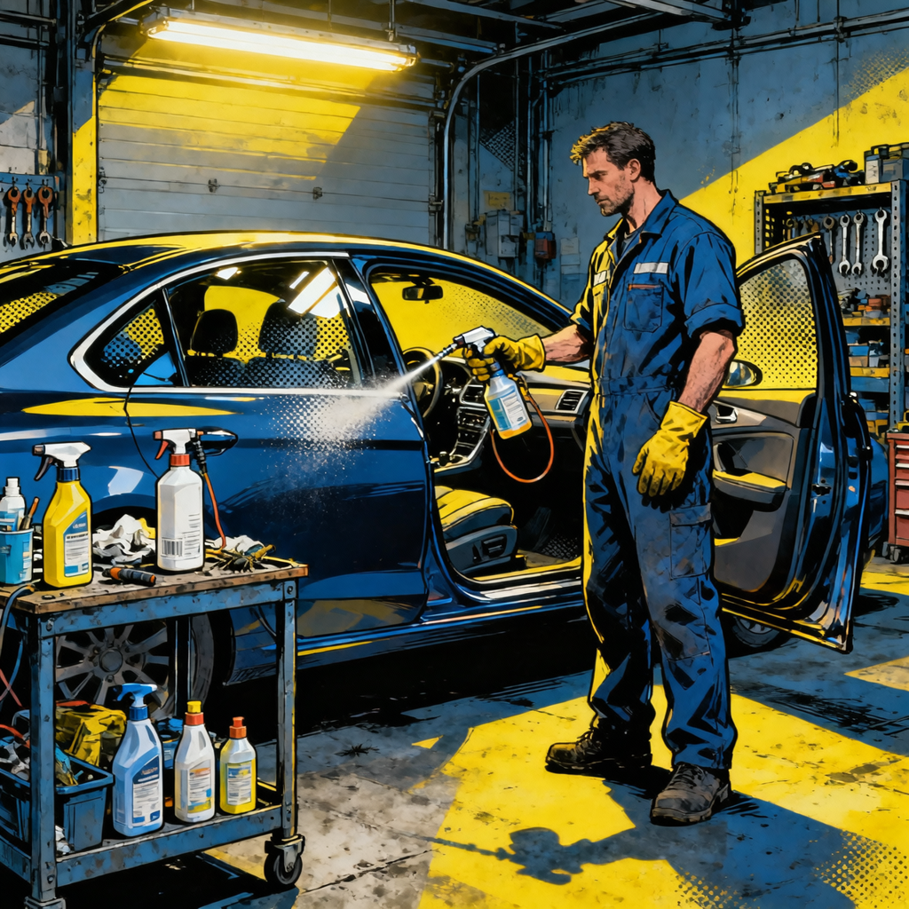 How to Eliminate Cockroaches from a Vehicle: Technician-Grade Process and Tools